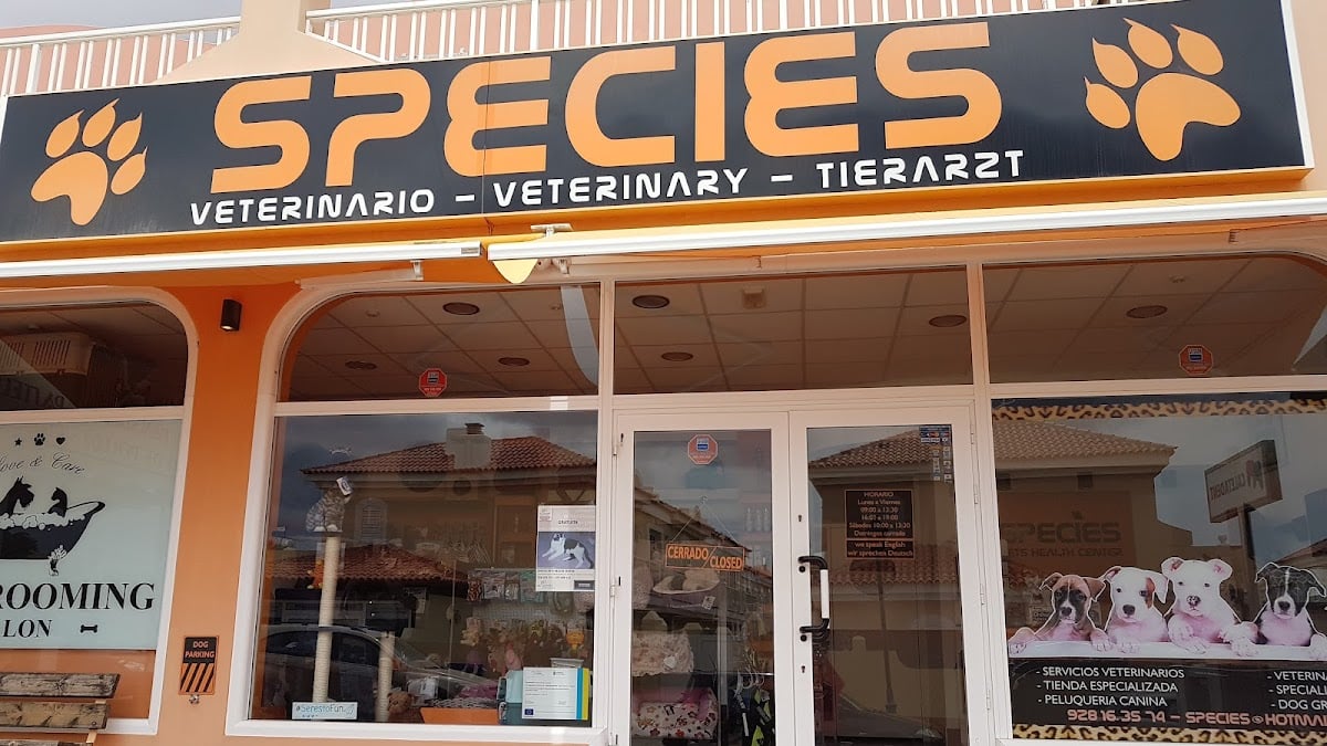 Species Veterinaria, Tienda y Peluqueria